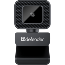 Веб-камера Defender G-Lens 2596 QHD,12 Мп, 3840 x 2160, 30 к/с, втроенный микрофон, USB 2.0, кабель 1.5 м, черная