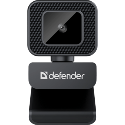 Веб-камера Defender G-Lens 2596 QHD,12 Мп, 3840 x 2160, 30 к/с, втроенный микрофон, USB 2.0, кабель 1.5 м, черная