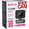Веб-камера Defender G-Lens 2596 QHD,12 Мп, 3840 x 2160, 30 к/с, втроенный микрофон, USB 2.0, кабель 1.5 м, черная