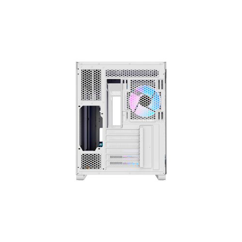 Корпус Ocypus Iota C70 WH ARGB ATX/mATX/mITX 2xUSB, Type-C, Предустановлены 6 вентиляторов с ARGB подсветкой, Белый, Iota-C70-WHD600XX-GL