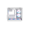 Корпус Ocypus Iota C70 WH ARGB ATX/mATX/mITX 2xUSB, Type-C, Предустановлены 6 вентиляторов с ARGB подсветкой, Белый, Iota-C70-WHD600XX-GL