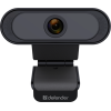 Веб-камера Defender G-Lens 2581 FullHD, 2 Мп, 1920 x 1080, 30 к/с, встроенный микрофон, USB 2.0, кабель 1.4 м, черная