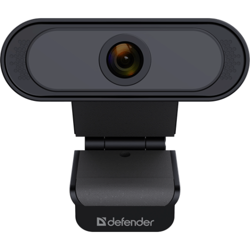 Веб-камера Defender G-Lens 2581 FullHD, 2 Мп, 1920 x 1080, 30 к/с, встроенный микрофон, USB 2.0, кабель 1.4 м, черная