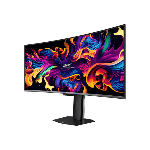 Монитор 34" MSI MPG 341CQR QD-OLED X36 3440x1440 360Hz 0.03ms 1300cd/m2 1.5M:1 2xHDMI 1xDP 1xType-C, 2xUSB Type-A, 1xUSB Type-B, Изогнутость 1800R, NVIDIA G-SYNC, AMD FreeSync™ Premium Pro