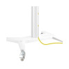 Стойка мобильная, Brateck, TTV12-46TW, 37"-75", Макс. нагрузка - 70 кг, 1250-1600 мм, Угол наклона +5°~-12°, белый