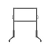 Стойка мобильная, Hikvision, DP-D40XCB22-4X4-Q3-NS-Q4-ZY/108, 108", черный