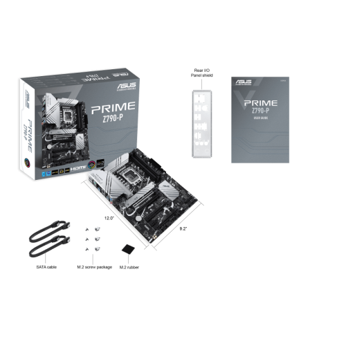 Материнская плата ASUS PRIME Z790-P LGA1700 4xDDR5 4xSATA3 Raid 3xM.2 HDMI DP ATX