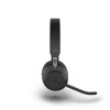 Гарнитура, Jabra, 26599-999-999, Jabra Evolve2 65, Link380a MS Stereo Black, Беспроводная, Шумоподавление, Стерео, USB-A, Время работы от аккумулятора: 37 часов