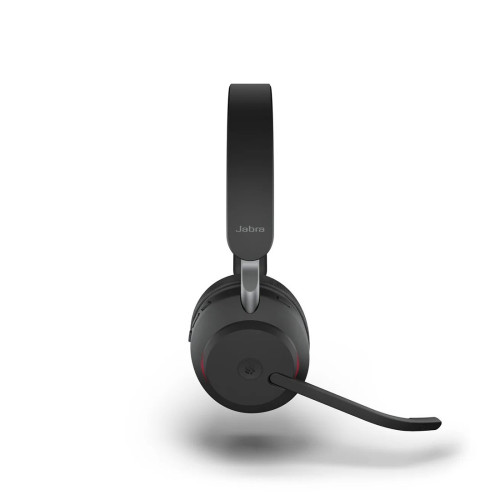 Гарнитура, Jabra, 26599-999-999, Jabra Evolve2 65, Link380a MS Stereo Black, Беспроводная, Шумоподавление, Стерео, USB-A, Время работы от аккумулятора: 37 часов
