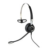 Гарнитура, Jabra, 2496-823-309, Jabra BIZ 2400 II Mono USB 3-1, Проводная, Односторонняя гарнитура, мягкий кожзаменитель, -10°C to + 50°C, накладные