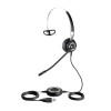 Гарнитура, Jabra, 2496-823-309, Jabra BIZ 2400 II Mono USB 3-1, Проводная, Односторонняя гарнитура, мягкий кожзаменитель, -10°C to + 50°C, накладные