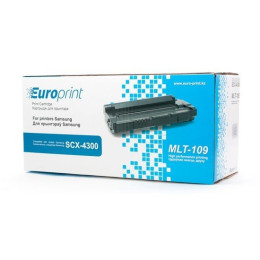 Картридж, Europrint, EPC-MLT-D109S, Для принтеров Samsung SCX-4300, 2000 страниц.