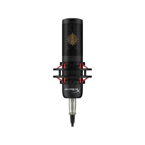 Микрофон, HyperX, 699Z0AA, ProCast, конденсаторный, 20Гц-20кГц, -38дБ, USB, RGB, 503 гр, Чёрный