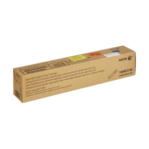 Тонер-картридж повышенной емкости, Xerox, 106R03768 (голубой), Для Xerox VersaLink C7000N/7000DN, 10 100 страниц (А4)