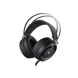 Гарнитура, Rapoo, VH500C, Тип крепления:Дуговые, Микрофон, USB, Длина кабеля 2 м, RGB, Игровые, 165 x105 x235 мм, Черный