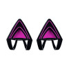 Накладные кошачьи ушки на гарнитуру, Razer, Kitty Ears for Kraken (Neon Purple), RC21-01140100-W3M1, Регулируемый дизайн для различных образов, Прочный и водонепроницаемый для беспроблемного использования, 20 гр, Неоново- фиолетовый