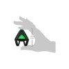 Накладные кошачьи ушки на гарнитуру, Razer, Kitty Ears for Kraken (Green), RC21-01140200-W3M1, Регулируемый дизайн для различных образов, Прочный и водонепроницаемый для беспроблемного использования, 20 гр, Зеленый