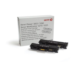 Тонер-картридж (двойная упаковка), Xerox, 106R02782, Для Xerox Phaser 3052NI/3260DNI, WorkCentre 3225DNI/3215NI, 6 000 страниц (А4)