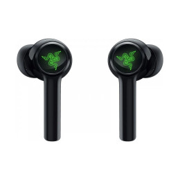 Наушники, Razer, Hammerhead True Wireless (2021), RZ12-03820100-R3G1, TWS, 20 Гц – 20 000 Гц, 32 Ом, динамики 10 мм, чёрный