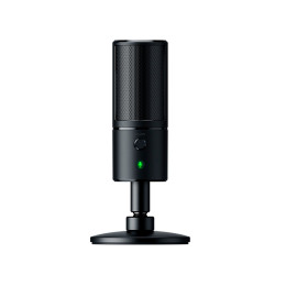 Микрофон, Razer, Seiren Emote, RZ19-03060100-R3M1, Динамический, Однонаправленный, 120 дБ, 50 - 20000Гц, 16 бит, Черный