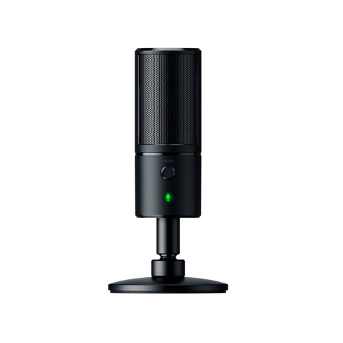Микрофон, Razer, Seiren Emote, RZ19-03060100-R3M1, Динамический, Однонаправленный, 120 дБ, 50 - 20000Гц, 16 бит, Черный