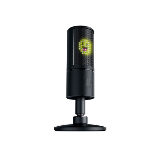 Микрофон, Razer, Seiren Emote, RZ19-03060100-R3M1, Динамический, Однонаправленный, 120 дБ, 50 - 20000Гц, 16 бит, Черный