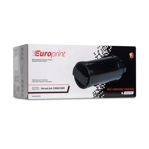 Картридж, Europrint, EPC-106R03886, Жёлтый, Для принтеров Xerox VersaLink C500/C505, 9 000 страниц (А4)