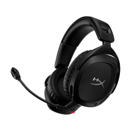 Гарнитура, HyperX, 676A2AA, Stinger 2 Wireless, Микрофон поворотный гибкий, Динамики 50 мм, 97,5 дБ, 10Гц–20.2кГц, DTS Headphone:X, Чёрный, Цветная коробка