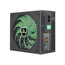 Блок питания, Gamemax, GM 500G, 211904000001, 500W, ATX, Gold, APFC, 20+4 pin, 4+4pin, 5*Sata, 3*Molex, 1*PCI-E 6+2 pin, Semi-Modular, Вентилятор 12см, Чёрный