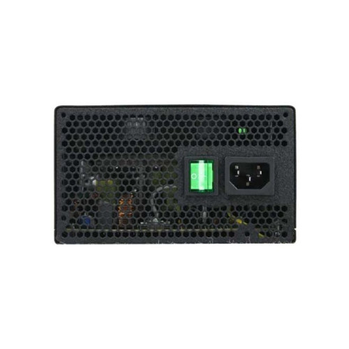 Блок питания, Gamemax, GM 500G, 211904000001, 500W, ATX, Gold, APFC, 20+4 pin, 4+4pin, 5*Sata, 3*Molex, 1*PCI-E 6+2 pin, Semi-Modular, Вентилятор 12см, Чёрный