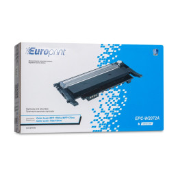 Картридж, Europrint, EPC-W2072A, Жёлтый, Для принтеров HP Color Laser 150a/150nw, MFP 178nw/179fnw, 700 страниц (А4)