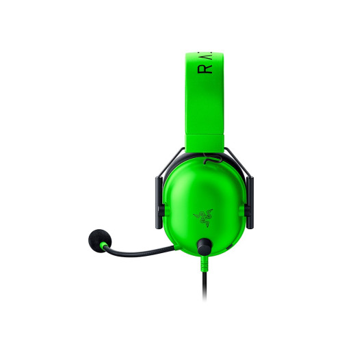 Гарнитура, Razer, Blackshark V2 X, RZ04-03240600-R3M1, Игровая гарнитура, Динамики 50 мм, 7.1 Surround Sound, 12 - 28000 Гц, 100 дБ, 32 Ом, Микрофон однонаправленный подвижный, 100 Гц – 10000 Гц, - 42 дБ, Проводные, 3,5 мм MiniJack, Зеленый