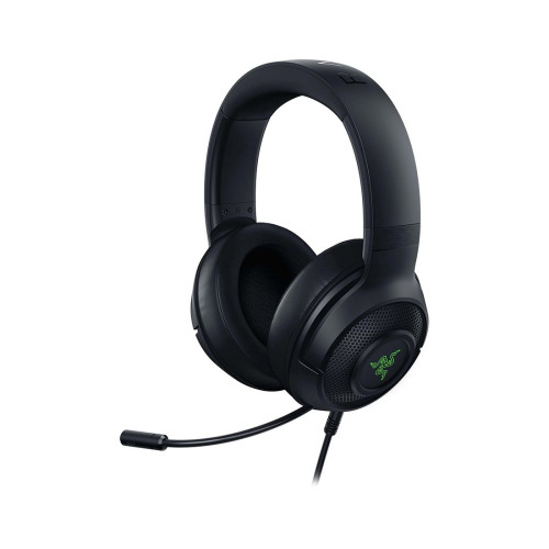 Гарнитура, Razer, Kraken V3 X USB, RZ04-03750300-R3M1, Игровая гарнитура, Микрофон поворотный гибкий, Динамики 40 мм, Диапазон частот: 12 Гц – 28 кГц , Чувствительность при 1 кГц: 109±3 дБЧёрный
