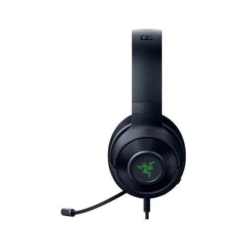 Гарнитура, Razer, Kraken V3 X USB, RZ04-03750300-R3M1, Игровая гарнитура, Микрофон поворотный гибкий, Динамики 40 мм, Диапазон частот: 12 Гц – 28 кГц , Чувствительность при 1 кГц: 109±3 дБЧёрный
