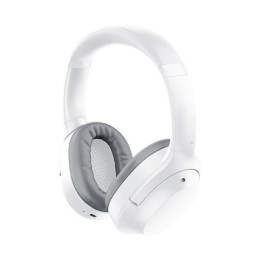 Гарнитура, Razer, Opus X - Mercury, RZ04-03760200-R3M1, Беспроводные, Микрофон встроенный, Диаметр динамиков: 40 мм, 20 - 20000 Гц, Зарядный кабель USB-A - USB-C длиной 0,5 м, Bluetooth 5.0, До 30 часов с включенным ANC (до 40 часов с выключенным ANC) Бел