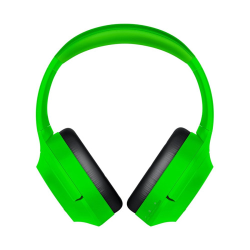 Гарнитура, Razer, Opus X - Green, RZ04-03760400-R3M1, Микрофон встроенный, Беспроводные, Динамики 40 мм, 20 - 20000 Гц, Bluetooth 5.0, До 30 часов с включенным ANC (до 40 часов с выключенным ANC), Зелёный