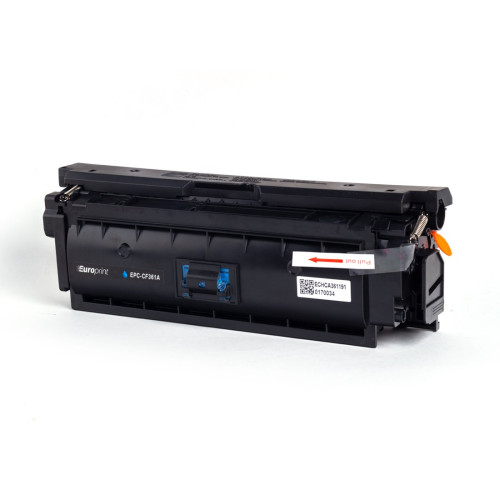 Картридж, Europrint, EPC-CF361A, Синий, Для принтеров HP Color LaserJet Enterprise M552dn/M553dn/M553n/M553x, 5000 страниц.