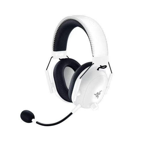 Гарнитура, Razer, Blackshark V2 Pro, RZ04-04530200-R3M1, Игровая гарнитура, Беспроводные, 7.1 Surround Sound, 12 - 28000 Гц, 100 дБ, 32 Ом, 50 мм, Микрофон однонаправленный подвижный, 100 Гц – 10000 Гц, - 42 дБ, Проводные, 3,5 мм (mini jack), Белый