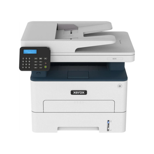 Монохромное МФУ, Xerox, B225DNI, B225V_DNI, Лазерное, А4, 34 стр./мин., Подача 251 лист, Односторонний автоподатчик документов, до 23 изобр./мин., ЖК Дисплей, 1 ГГц CPU, 512 МБ RAM, USB 2.0, Ethernet 10/100, Wi-Fi