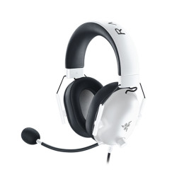 Гарнитура, Razer, Blackshark V2 X, RZ04-03240700-R3M1, Игровая гарнитура, Динамики 50 мм, 7.1 Surround Sound, 12 - 28000 Гц, 100 дБ, 32 Ом, Микрофон однонаправленный подвижный, 100 Гц – 10000 Гц, - 42 дБ, Проводные, 3,5 мм MiniJack, Белый