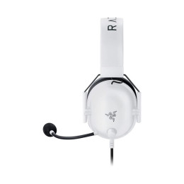 Гарнитура, Razer, Blackshark V2 X, RZ04-03240700-R3M1, Игровая гарнитура, Динамики 50 мм, 7.1 Surround Sound, 12 - 28000 Гц, 100 дБ, 32 Ом, Микрофон однонаправленный подвижный, 100 Гц – 10000 Гц, - 42 дБ, Проводные, 3,5 мм MiniJack, Белый