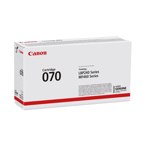 Картридж, Canon, LBP CARTRIDGE 070 Black, 5639C002AA, для i-SENSYS LBP243dw/LBP246dw, MF461dw/MF463dw/MF465dw, 3 000 стр. (A4)