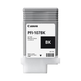 Чернила, Canon, Ink Tank, PFI-107 Black, 6705B001AA, для imagePROGRAF 670/680/685/770/780/785, 130 мл