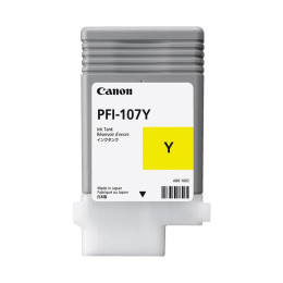 Чернила, Canon, Ink Tank, PFI-107 Yellow, 6708B001AA, для imagePROGRAF 670/680/685/770/780/785, 130 мл
