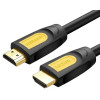 Кабель UGREEN HD101 HDMI Round Cable 1.5m (Yellow/Black)
