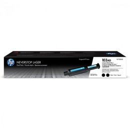 Заправочное устройство HP 103AD W1103AD с ориг. тонером для заправки принтеров HP Neverstop Laser (2 шт. в упаковке)
