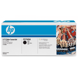 Картридж HP CE740A Black Print Cartridge for HP LaserJet CP5225, up to 7000