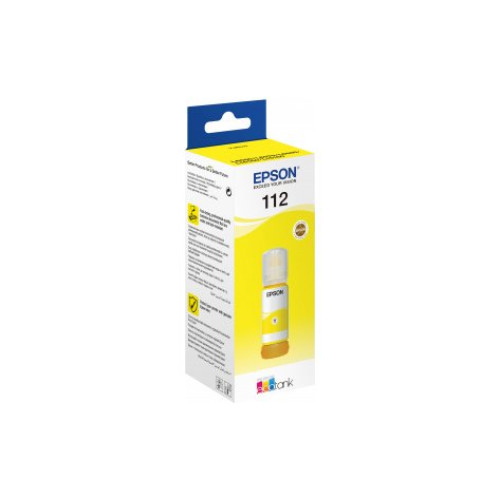 Контейнер с желтыми чернилами Epson C13T06C44A, 112, совместимость L11160/L15150/L15160/L6550/L6570
