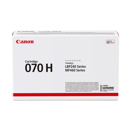 Картридж, Canon, LBP CARTRIDGE 070H Black, 5640C002AA, для i-SENSYS LBP243dw/LBP246dw, MF461dw/MF463dw/MF465dw, 10 200 стр. (A4)