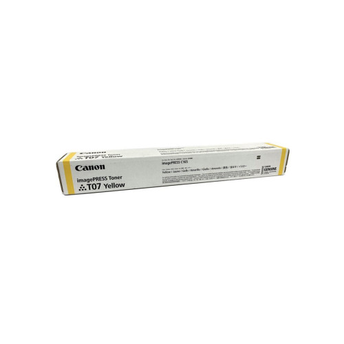 Тонер-картридж, Canon, TONER T07 Yellow, 3644C001AA, для imagePRESS C165/C170/C265/C270, 37 500 стр. (А4) при 8,5 заполнения